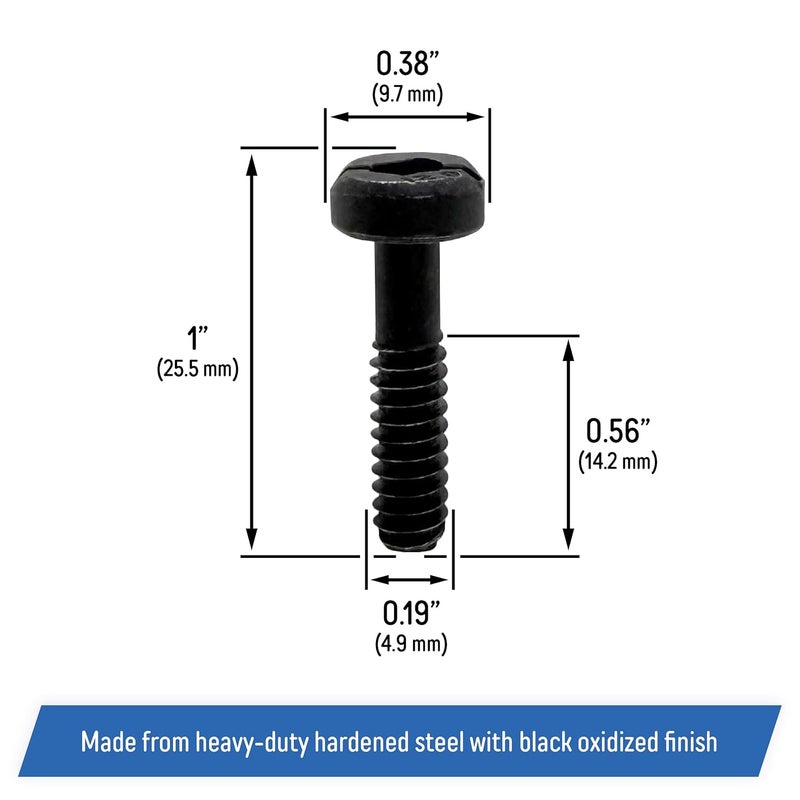 AA Recoil Starter Screws Replacement for Husqvarna Chainsaws 340, 345, 350, 435, 440, 445, 450, 455 Rancher, 455 Rancher II, 460 & 461-503217321 (4 Pack) - Image 3